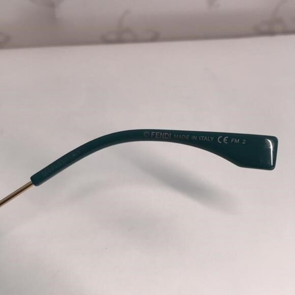 Fendi FF0241/S MVU/9K Women’s Round Sunglasses – Luxury Italian Eyewear - Picture 11 of 11